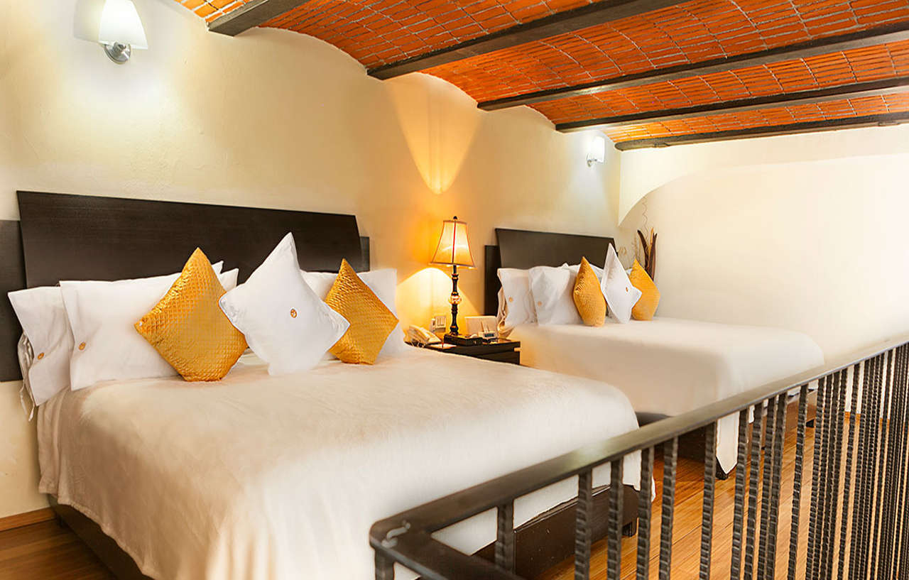 Casona San Antonio Hotell Puebla Exteriör bild
